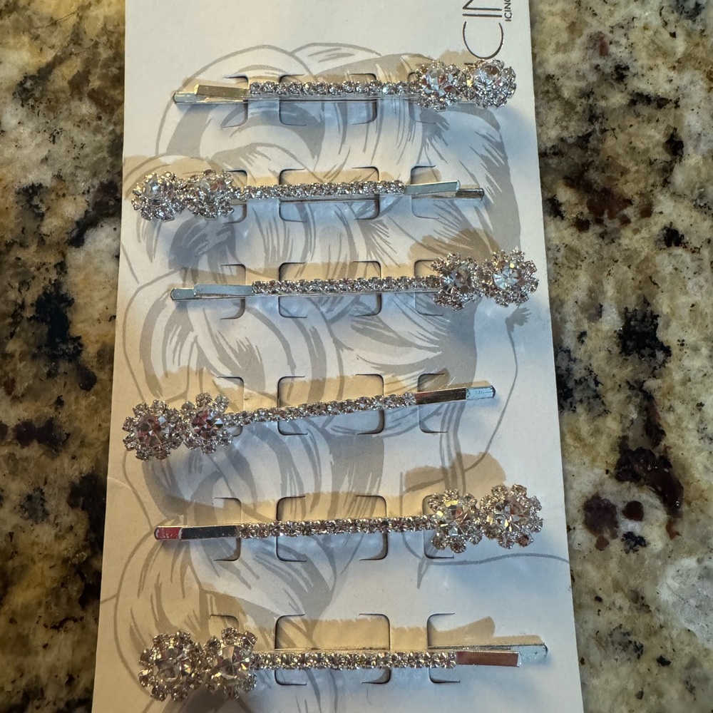 Monet Gold and Pearl Drop Earrings 
Bundle Icing hair accessories